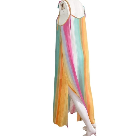 Fantastic Fawn Beautiful multicolor maxi dress! Has pockets and is super flowy! - Picture 8 of 13